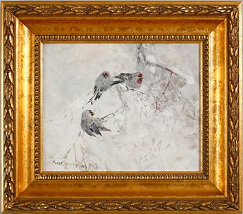 MOSSE STOOPENDAAL, olja på duk, signerad och daterad 1945.