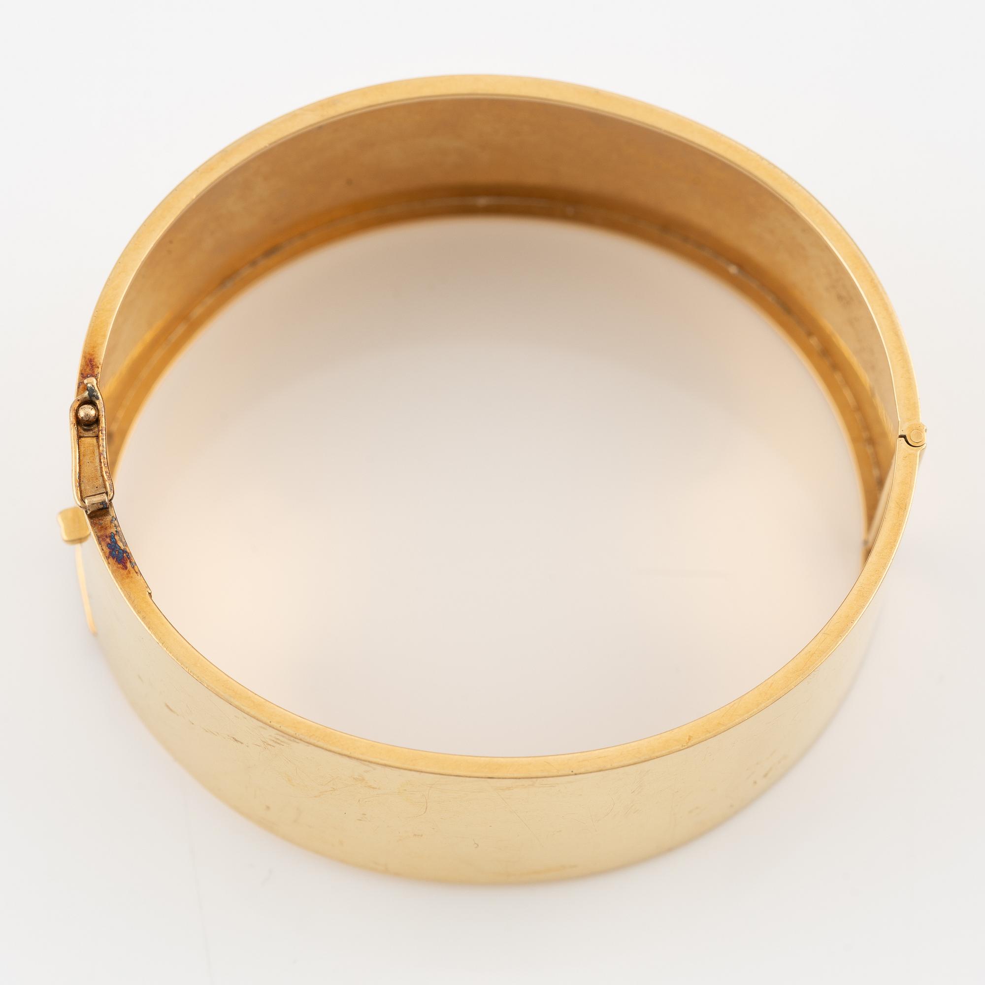 Bracelet, 18K gold, GVH, Guldvaruhuset Aktiebolag Stockholm  1962.
