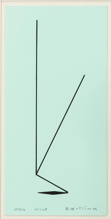 Olle Bærtling, "Kero". Ur sviten: "The Angles of Open Form Infinite Space from Cinètisme to Open Form 1949 - 1968".