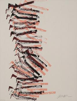 Fernandez Arman · FERNANDEZ ARMAN, färglitografi, signerad och numrerad 244/250.