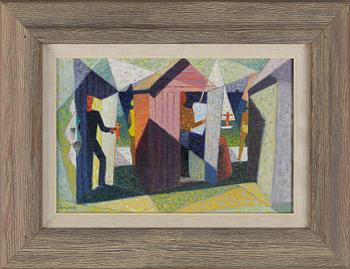 WALDEMAR LORENTZON, olja på duk, sign Lorentz. Dat -53 á tergo.