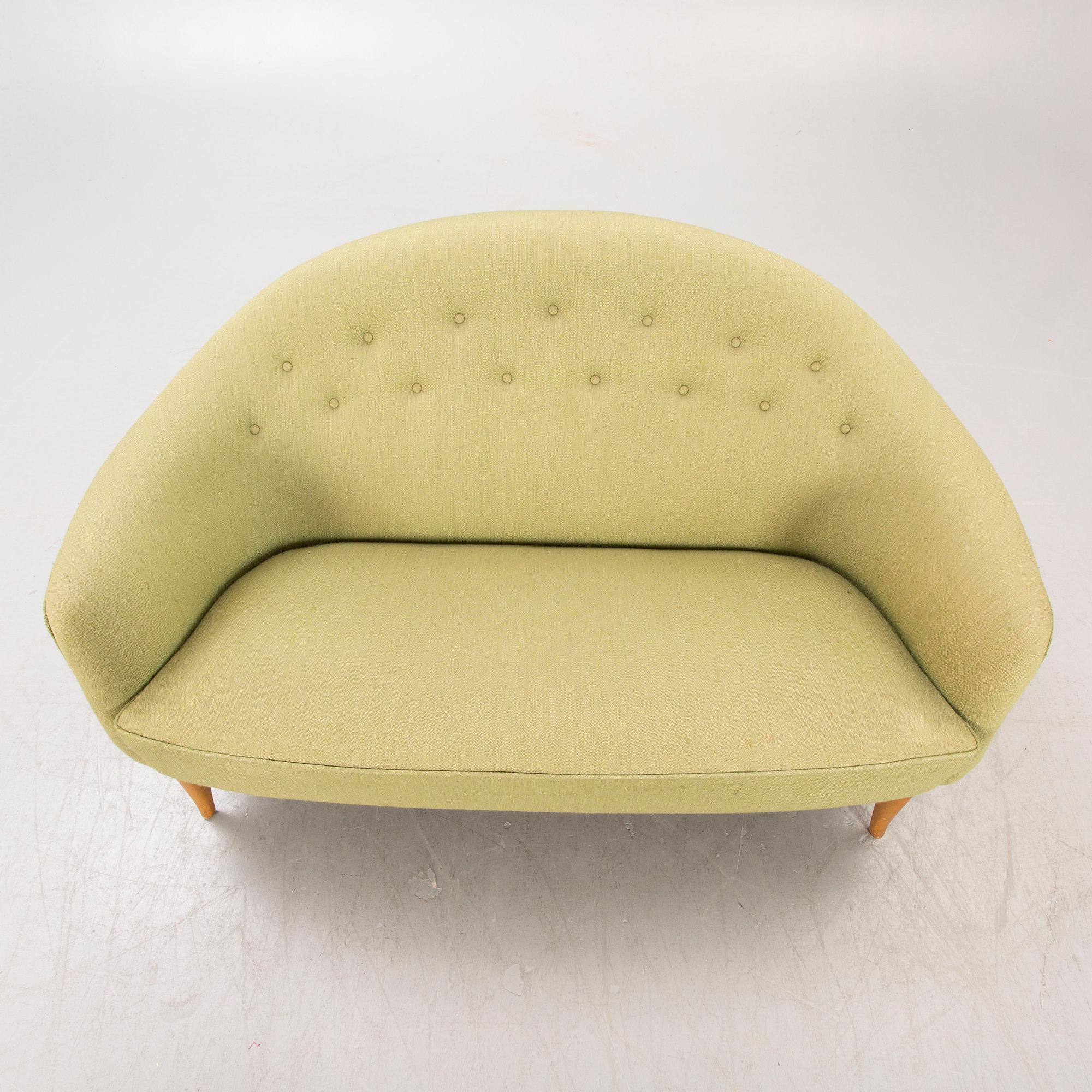 Kerstin Hörlin-Holmquist, soffa, "Paradiset", Nordiska Kompaniet, formgiven 1958.