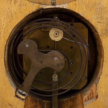 A rococo style table clock, 19th Century.