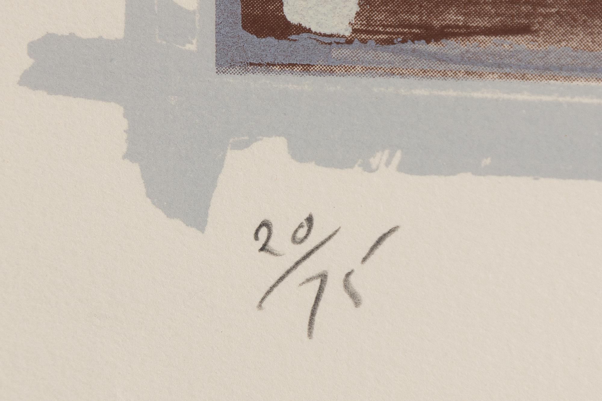 Claes Oldenburg, "Mitt Print with Bob".