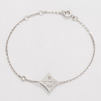 Louis Vuitton, armband, "Color Blossom BB Star", 18K vitguld, pärlemor och en briljantslipad diamant.