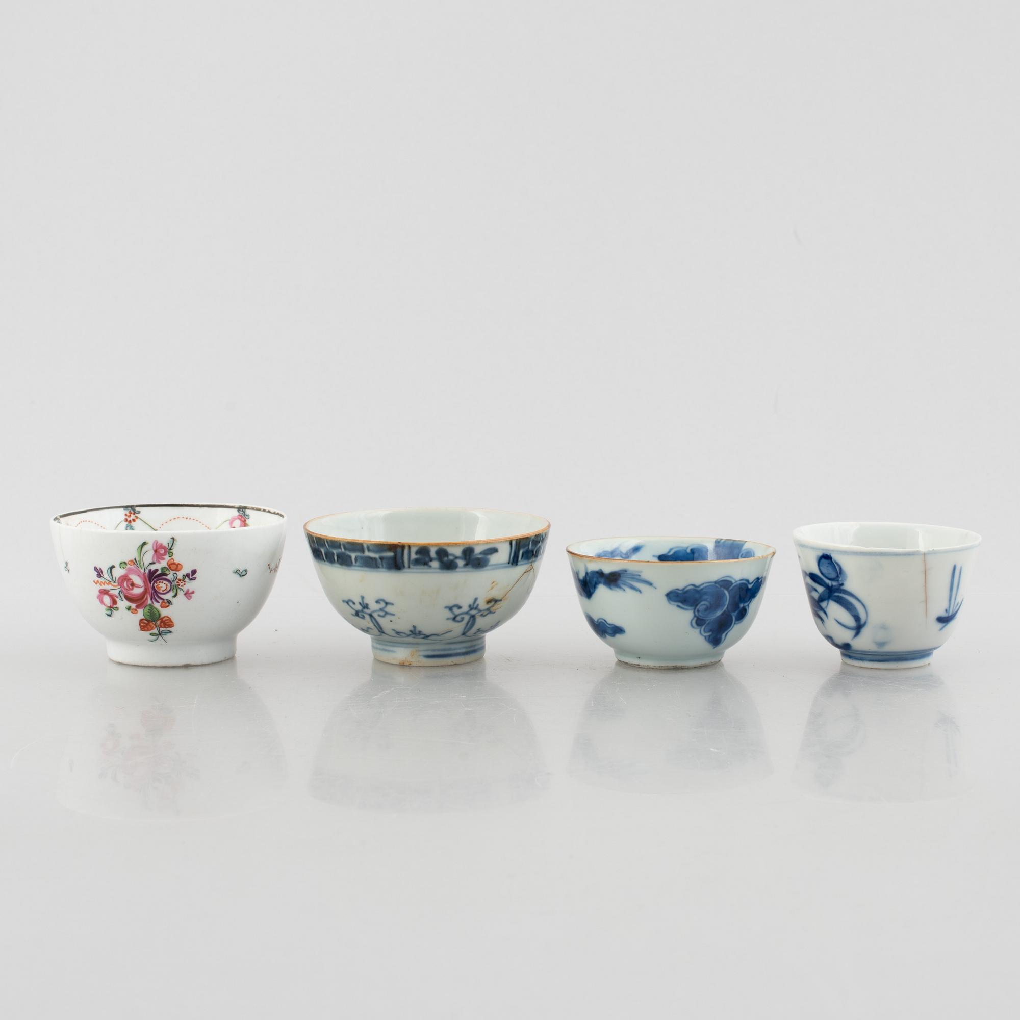 Eleven pieces of Chinese porcelain, 18th and 19th century.