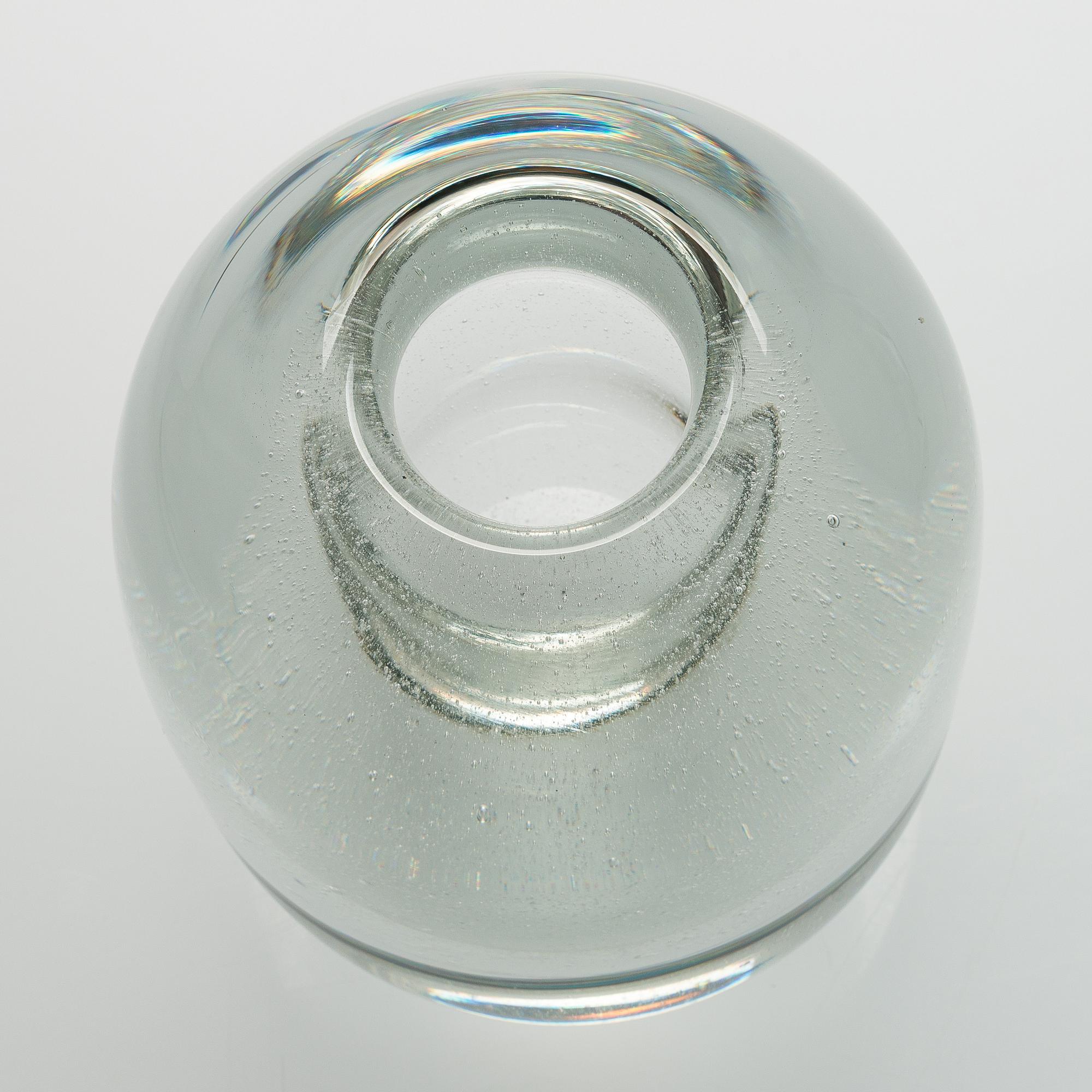Timo Sarpaneva, skulptur, "Claritas", signerad Timo Sarpaneva Iittala 1984 C455.