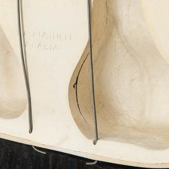 Birger Kaipiainen, a ceramic dish, signed Kaipiainen Arabia.