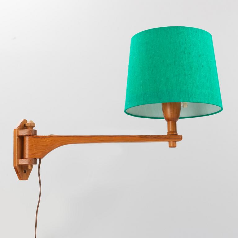 Carl Malmsten, wall lamp, "Curt", second half of the 20th century.