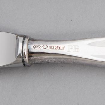 TAPIO WIRKKALA, ATERINSARJA, 138 kpl, "Tapio", hopeaa, Kultakeskus, Hämeenlinna n. 1980.
