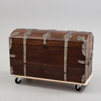 A Baroque chest, dated 1777.