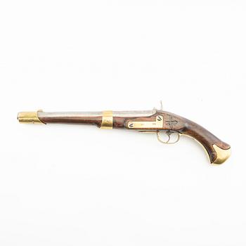 A Swedish percussion pistol.