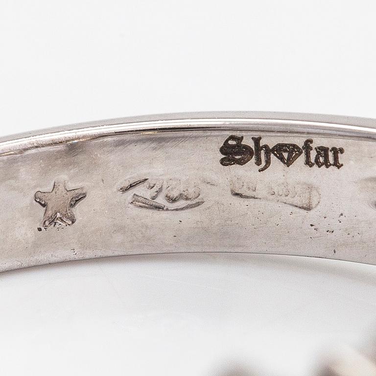 Ring, 18K vitguld, med 3 briljantslipade diamanter ca 3.00 ct totalt. Med IGI and SJL- sertifikat.