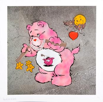 Ben Eine, a signed, dated and numbered serigraph.