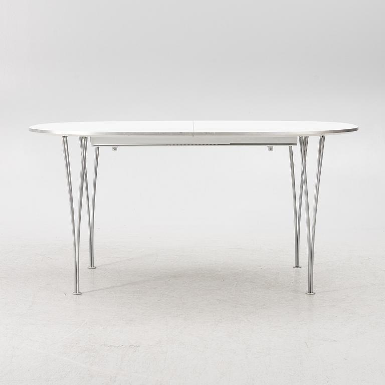 Bruno Mathsson & Piet Hein, dining table, "Superellipse", Fritz Hansen, Denmark, 2008.