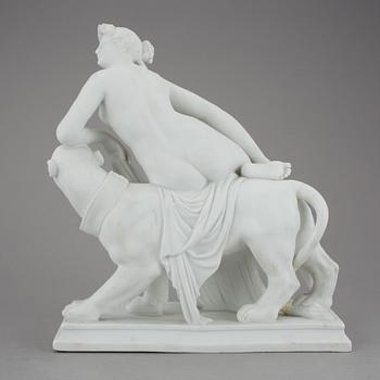 FIGURIN, parian, KPM, Berlin, 1900-talets början.