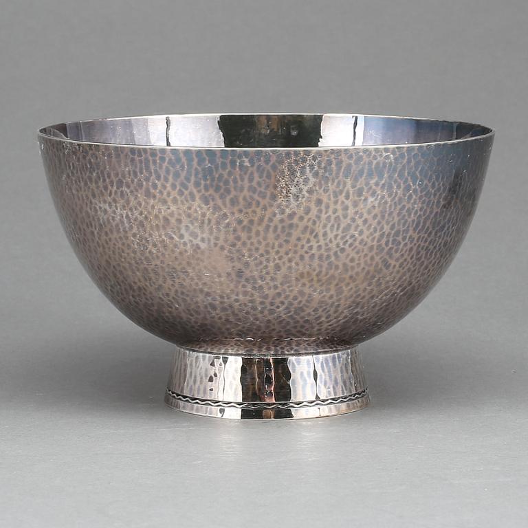 SKÅL, silver, Eric Råström, Råströms Silver- O Nysilverfabrik, Stockholm, 1976. Vikt ca 400g.