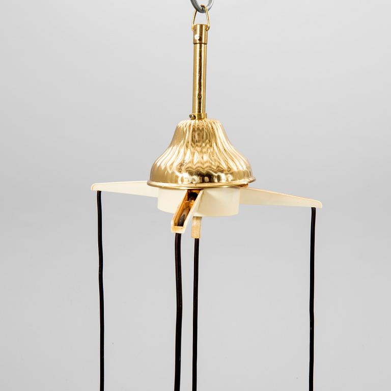 Ceiling lamp from the second half of the 20th century.