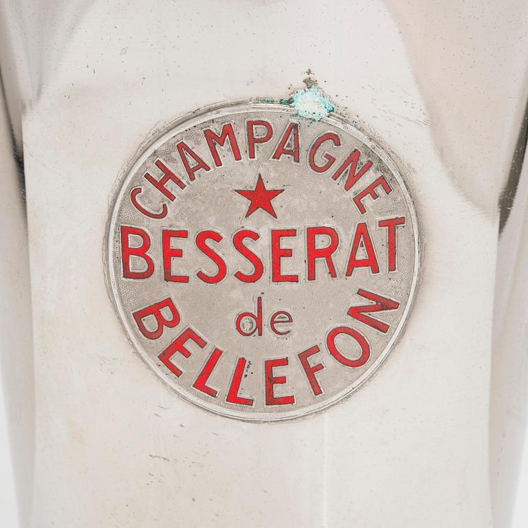 A 'Besserat de Bellefon' champagne cooler, Andre Leroy, France, 1950s/1960s.