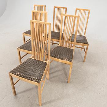 A set of six chairs, 21st century.