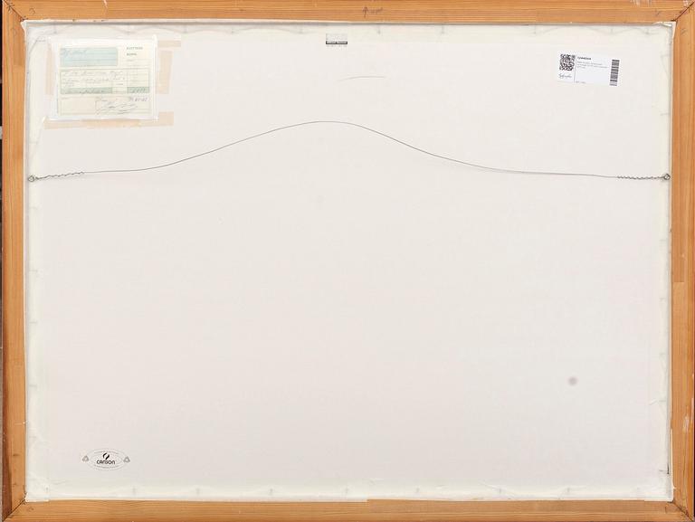 ERIK OLSON, lithograph in color, numbered 13/310 and signed 1973.