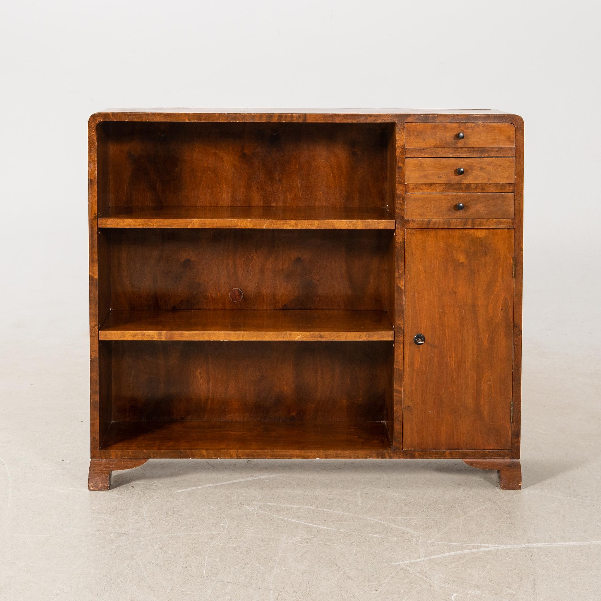 Bookcase, Swedish Modern, 1930s/40s.