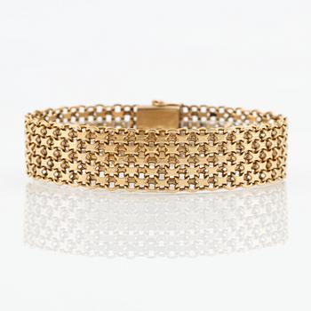 Bracelet, 18K gold, X-link.