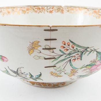Brazier Bowl China Qianlong (1736-95) porcelain.