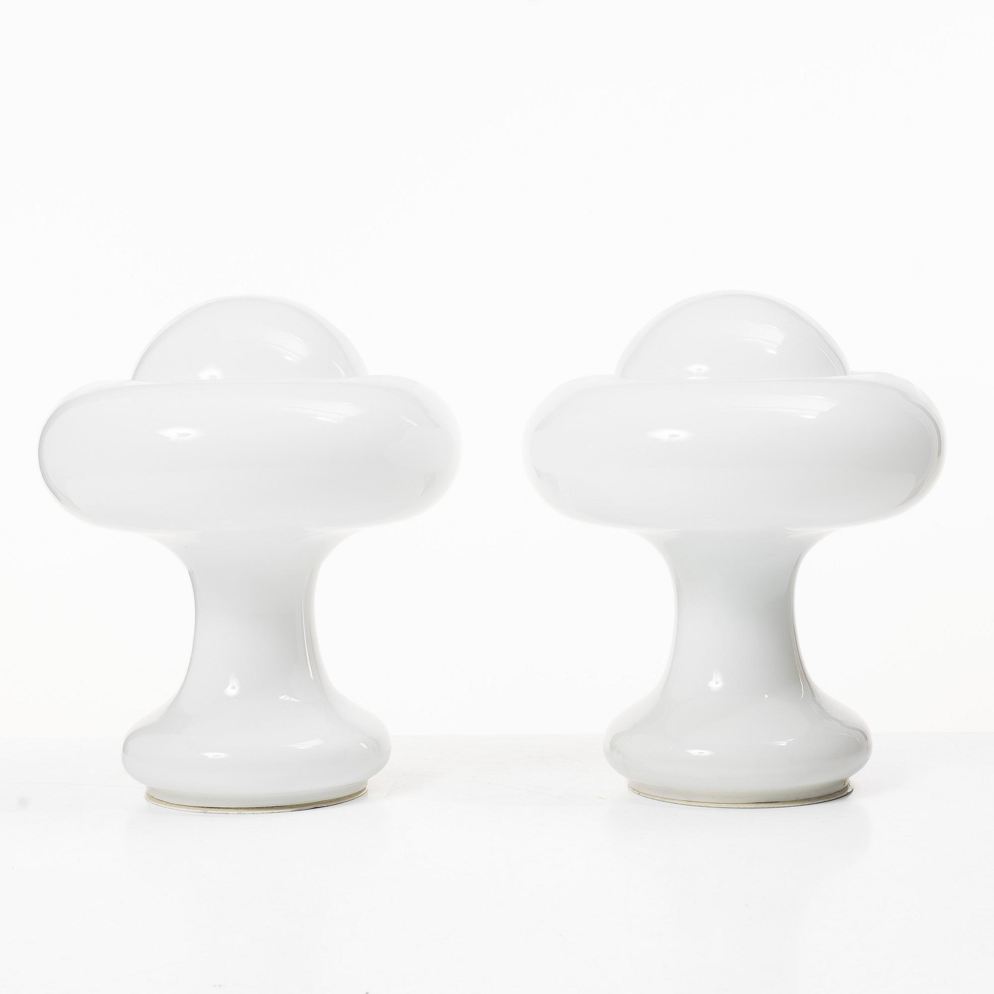 A pair of table lamps, Italy, 1960's.