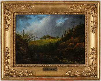 CARL JOHAN FAHLCRANTZ, tillskriven, olja på duk, osignerad.