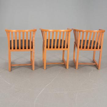 KARMSTOLAR, 3 st, "Waxholmare", Åke Axelsson för Gärsnäs.