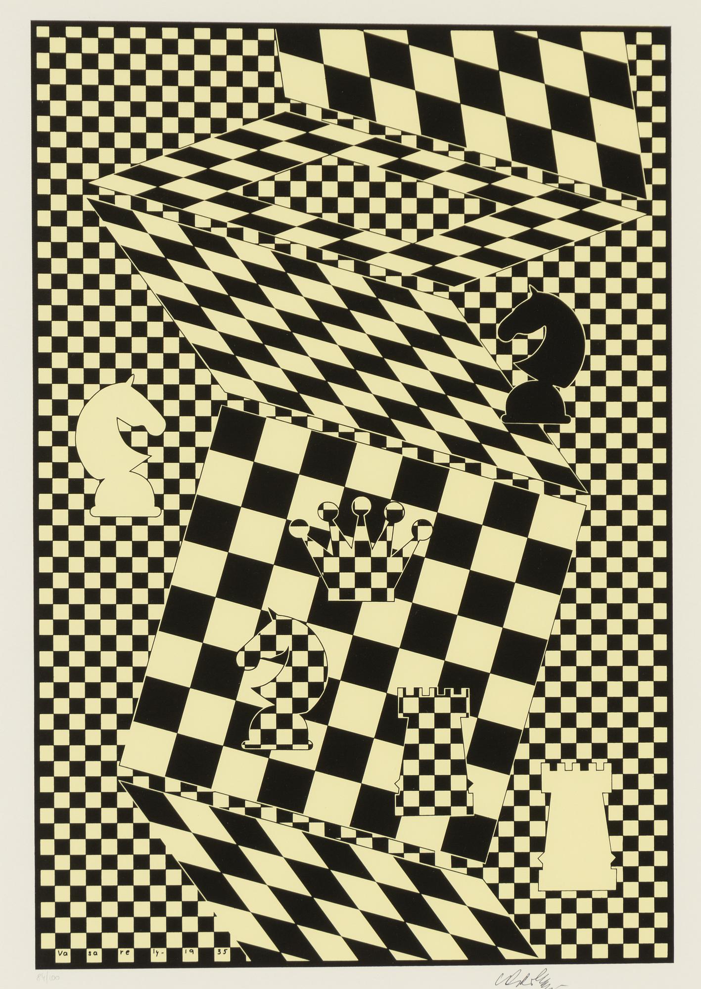 Victor Vasarely, "L'Echiquier".