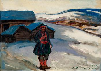 521. Jalmari Ruokokoski, A MAN FROM LAPLAND.