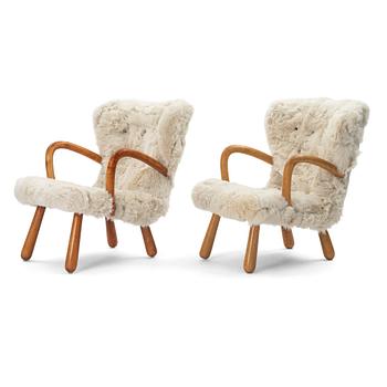 6. IKEA, fåtöljer 2 st., modell "Åke", Ikea, Älmhult 1950-tal.