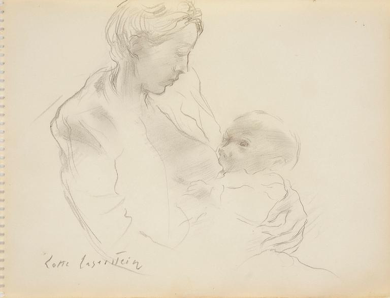 Lotte Laserstein, Mother and child.