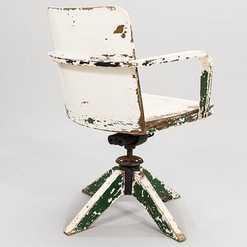 WERNER WEST, konttorituoli, Wilhelm Schaumann Oy, Finland 1930-luku.