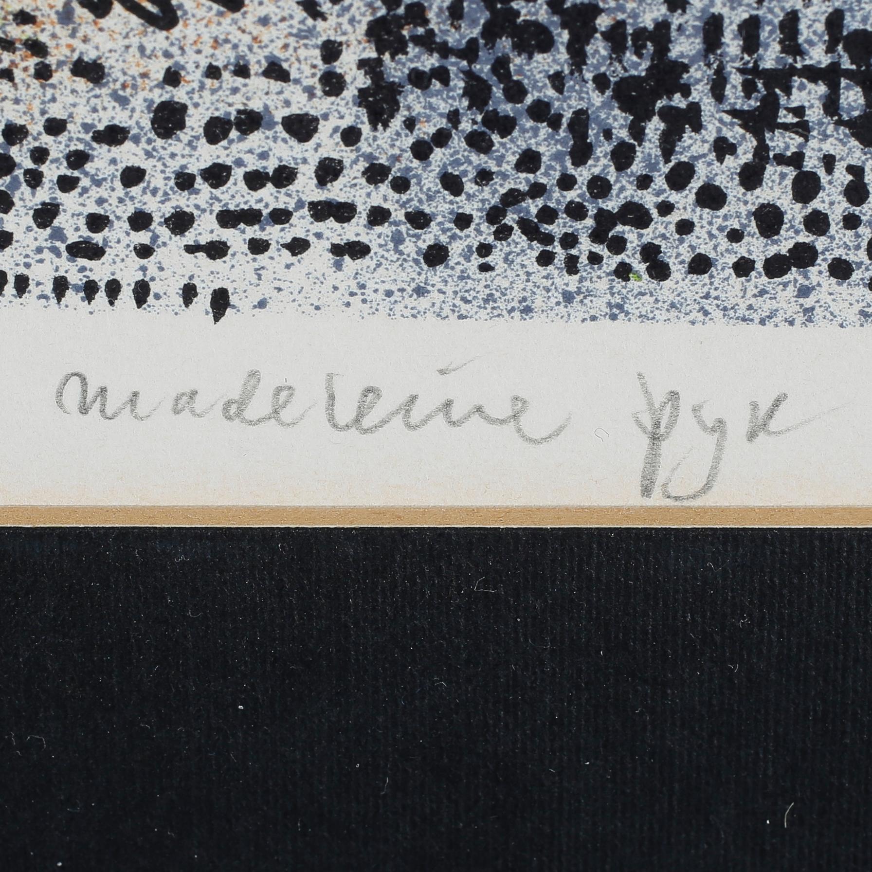 MADELEINE PYK, 4 st, färglitografier, signerade och numrerade 162/200.