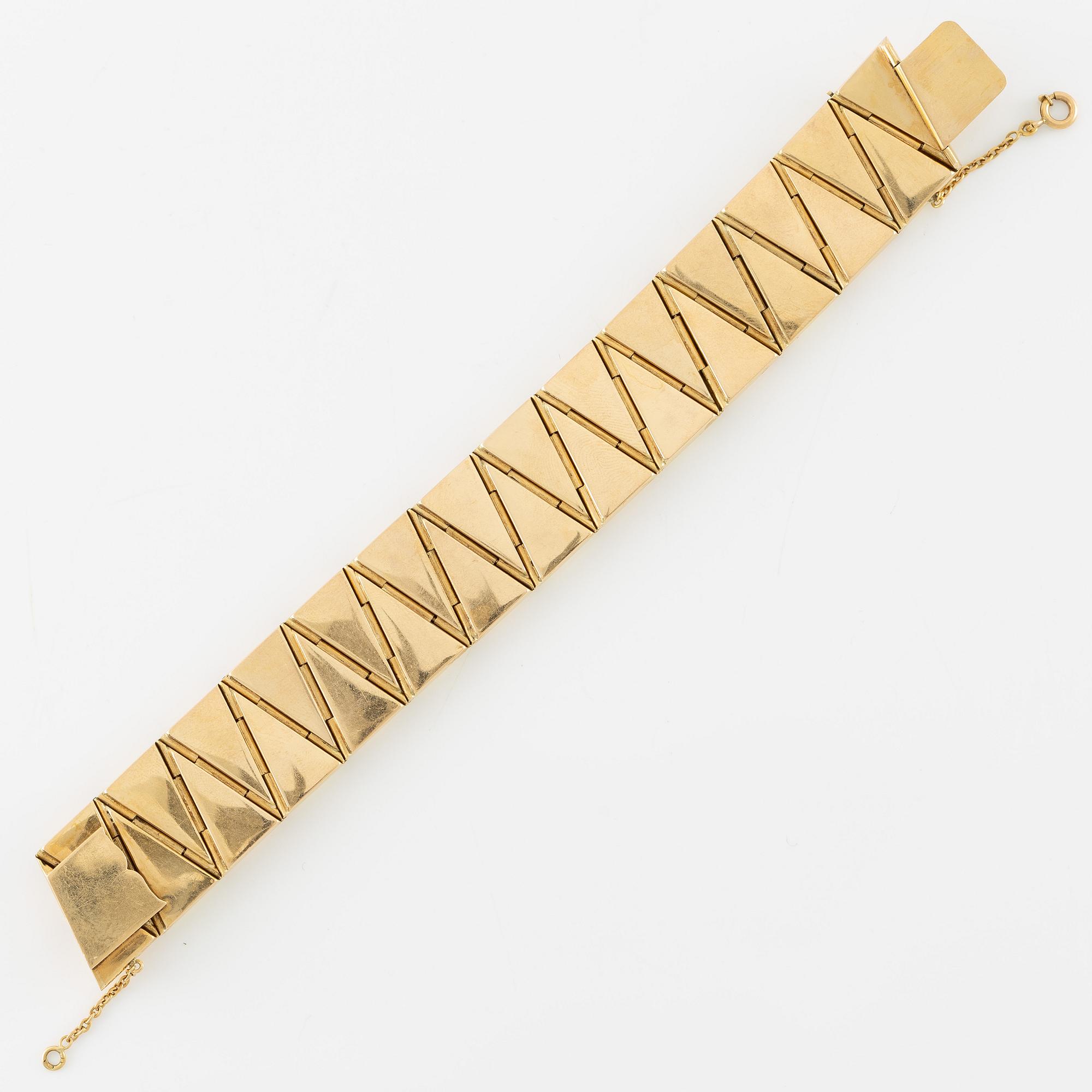 Bracelet 18K gold. Portugal.