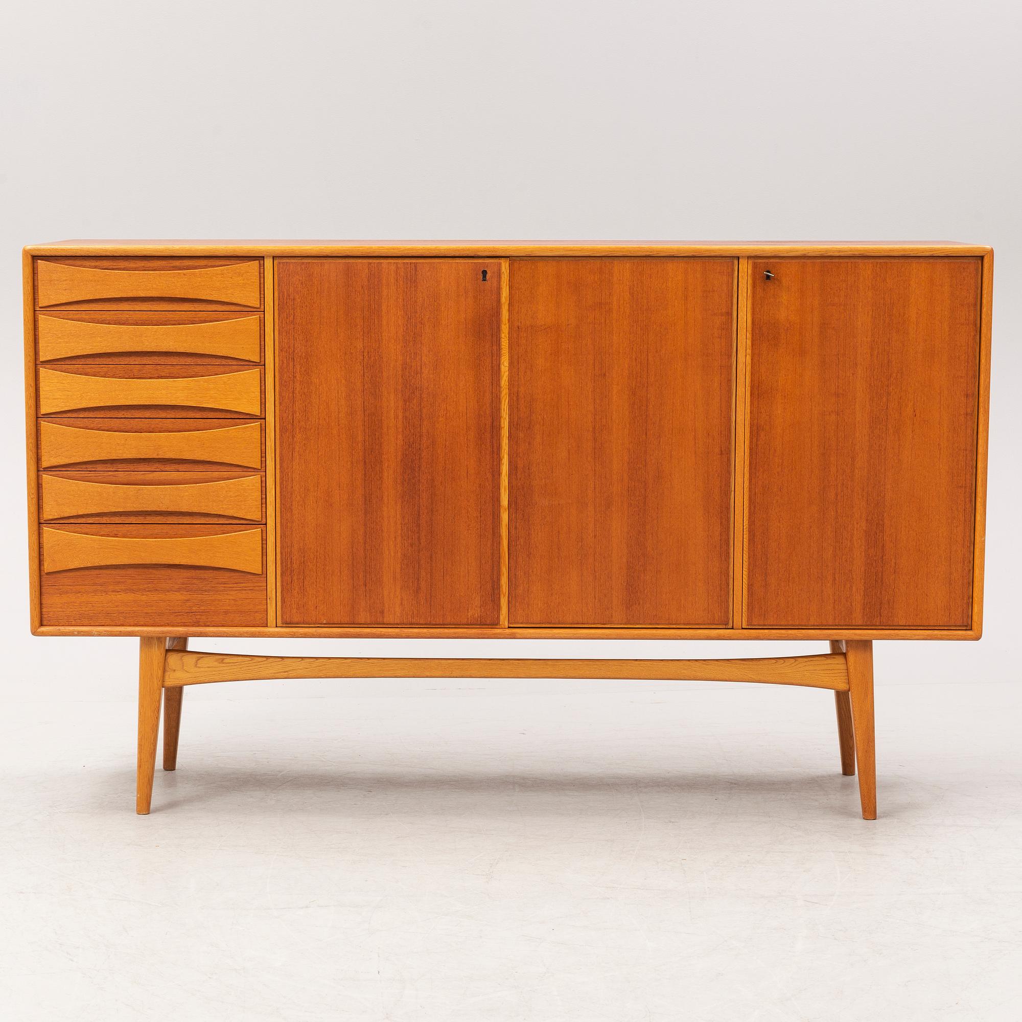 A teak sideboard, 1960's.