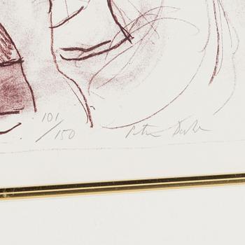 PETER DAHL, lithograph in colours, signed Peter Dahl, dated 1989 and numbered 101/150 in pencil.