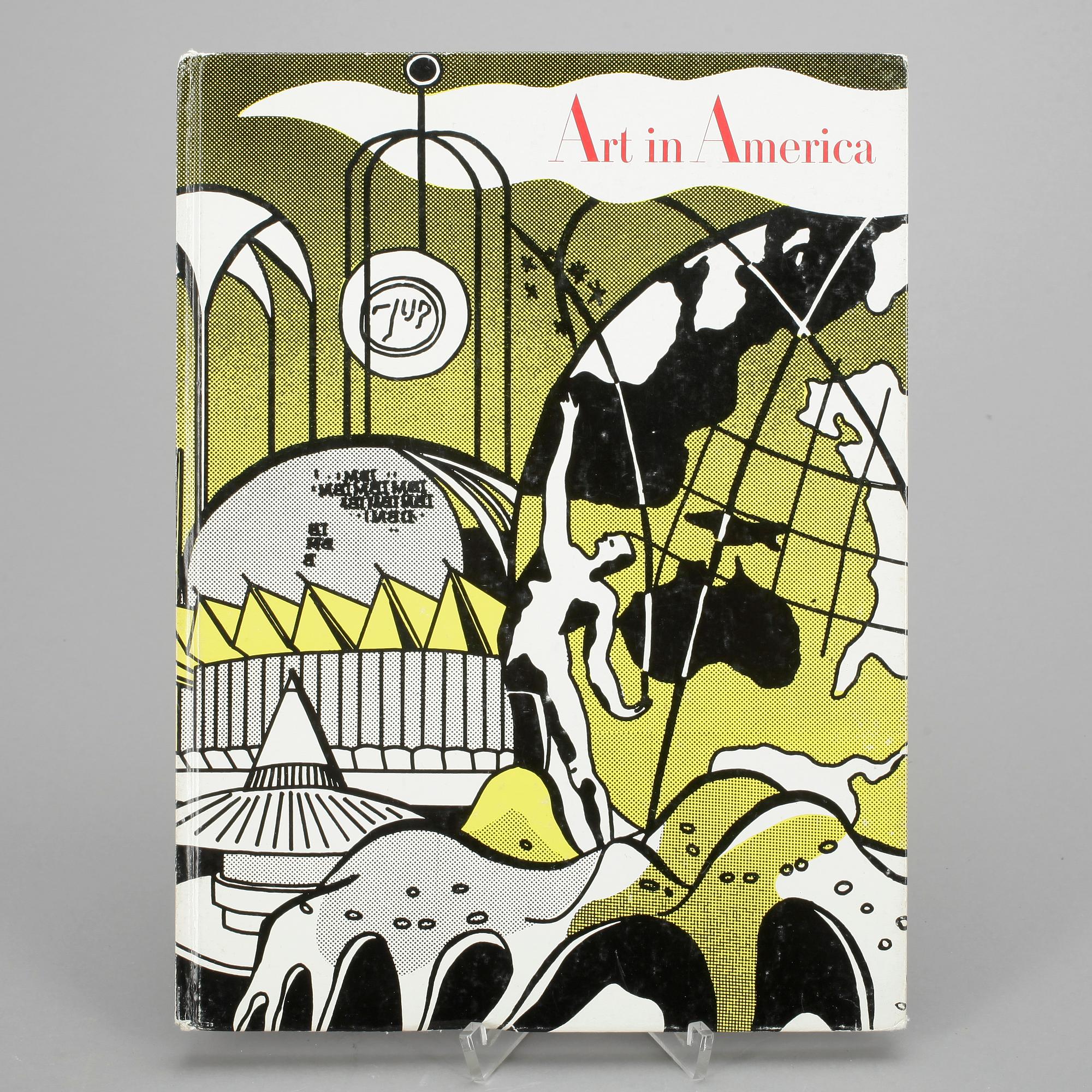 ROY LICHTENSTEIN, efter, omslag för Art in Americas New York upplaga.