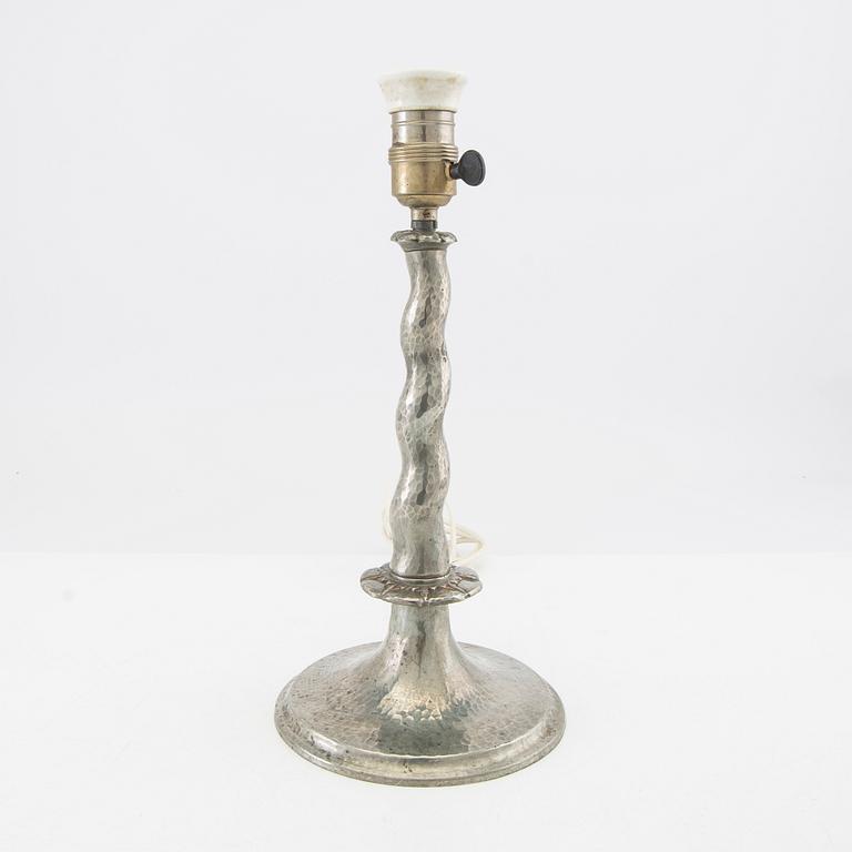 Harald Notini, bordslampa, modell "8891", Arvid Böhlmarks Lampfabrik, 1920-tal.