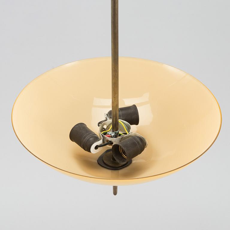 Paavo Tynell, Ceiling lamp for Taito. Made to order 1950.