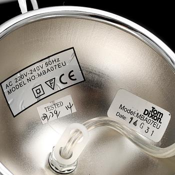 TOM DIXON, A 'Melt' ceiling lamp.