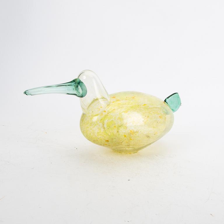 Oiva Toikka, a signed unique glass bird.