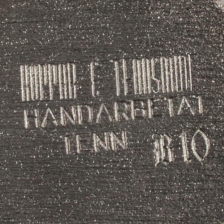 SERVIS, tenn, 57 delar, KTS, Koppar & Tennsmide, 1970/80-tal.