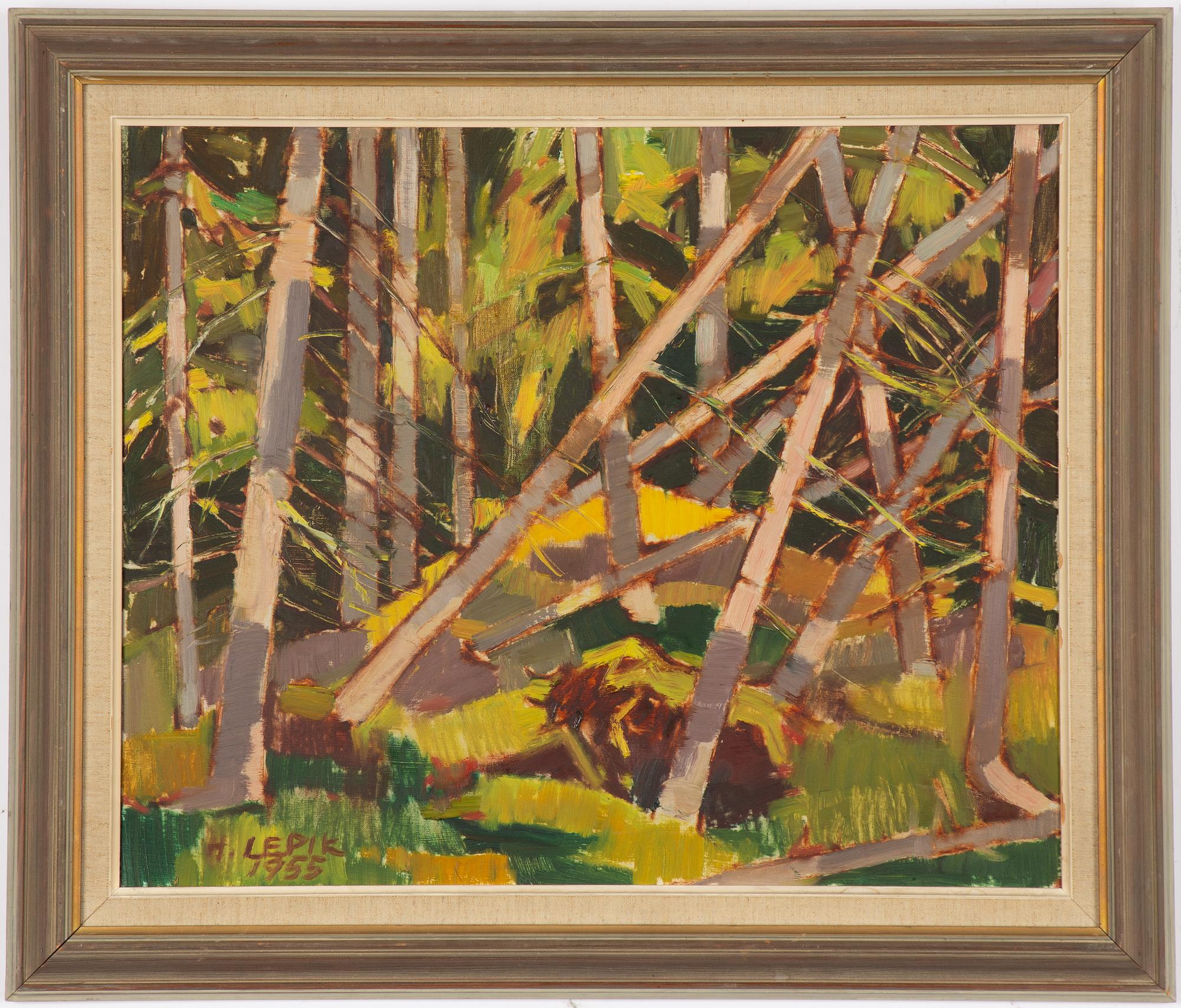 Hugo Lepik, Skogsglänta.