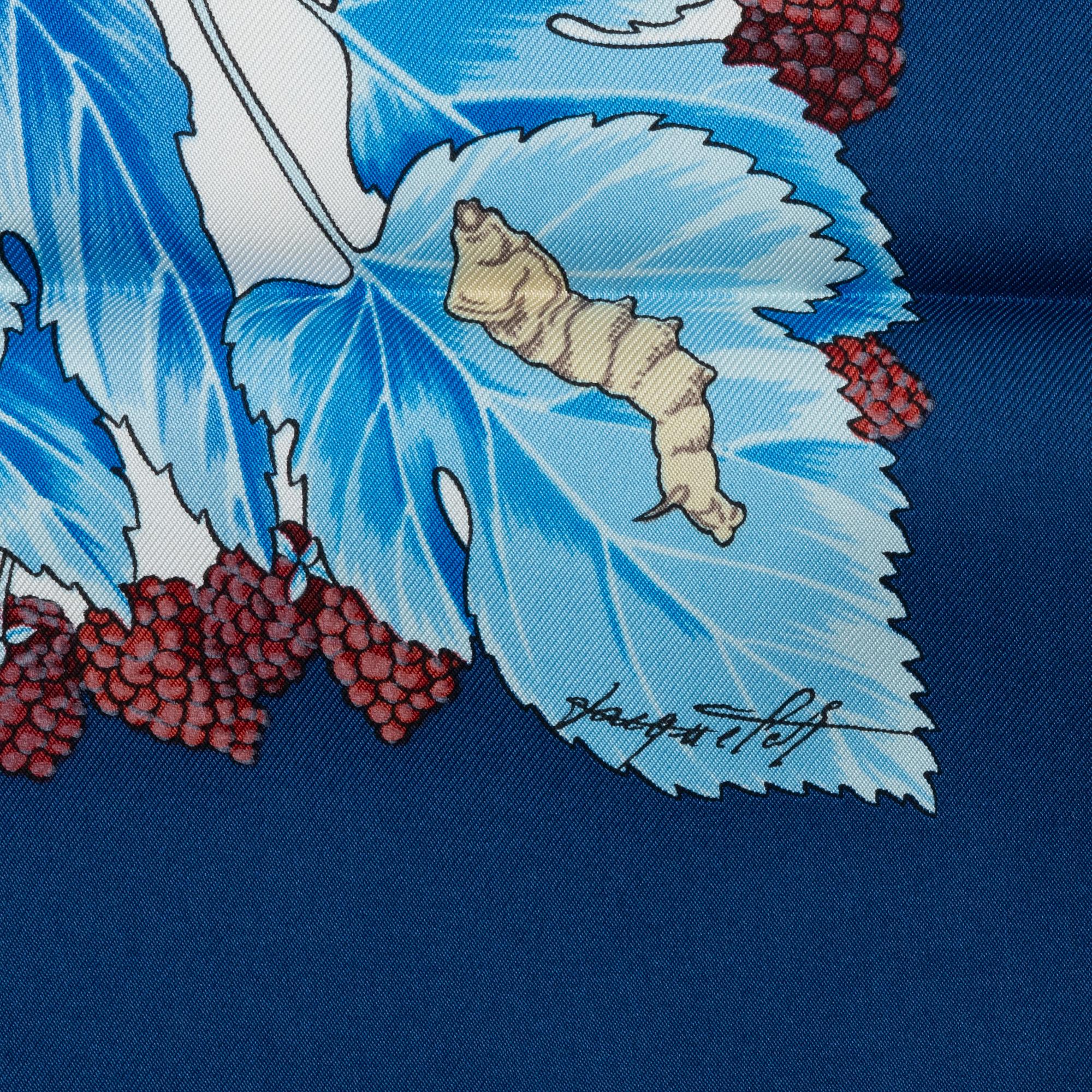 Hermès, scarf, "L'arbre de soie'".