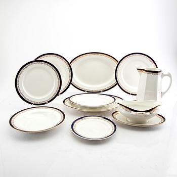 A 156 pcs of porcelain service from Gustavsberg first half of the 20th century.