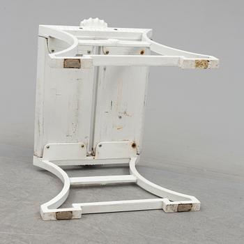 BÄNK /TABURETT, "Sneckan", Folke Bensow, Byarums Bruk, sent 1900-tal.